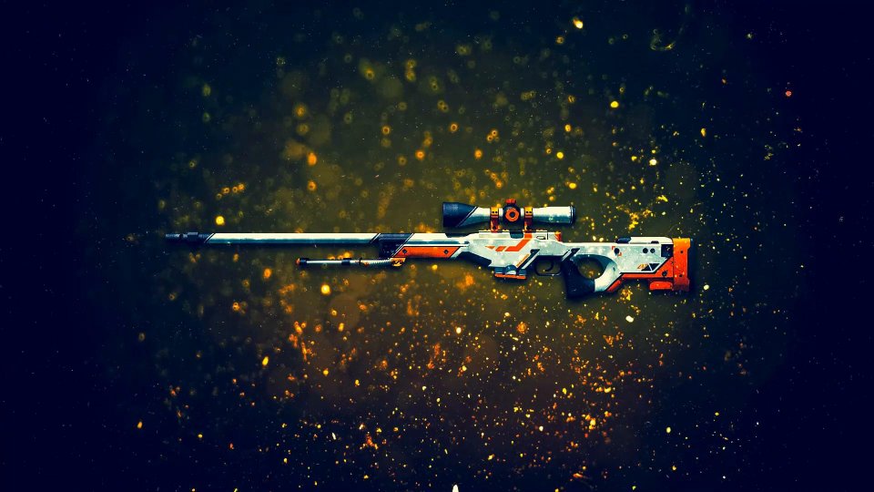 CS Go AWP Assimov Live Wallpaper