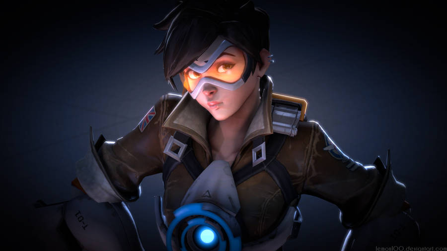 Video Game, Overwatch, Tracer Overwatch, HD wallpaper 