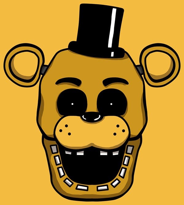 Und schließlich der goldene Freddy, alle meine FNAF 1 