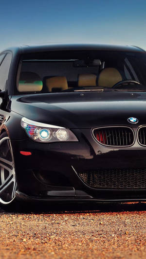 2005 BMW M5 Phone Wallpaper 001