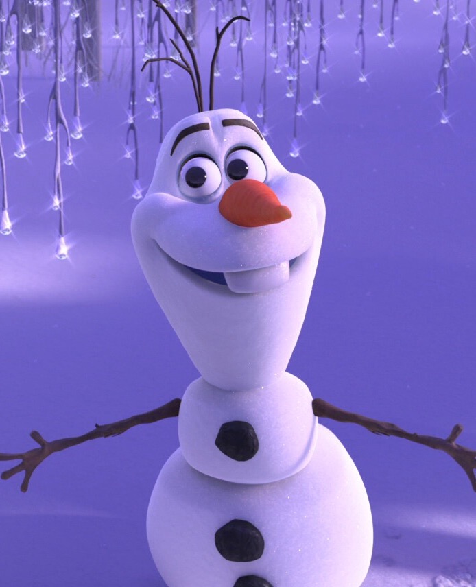 A Happy Snowman