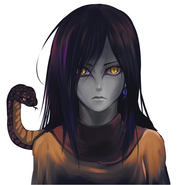 Naruto Orochimaru And Snake Paint By 