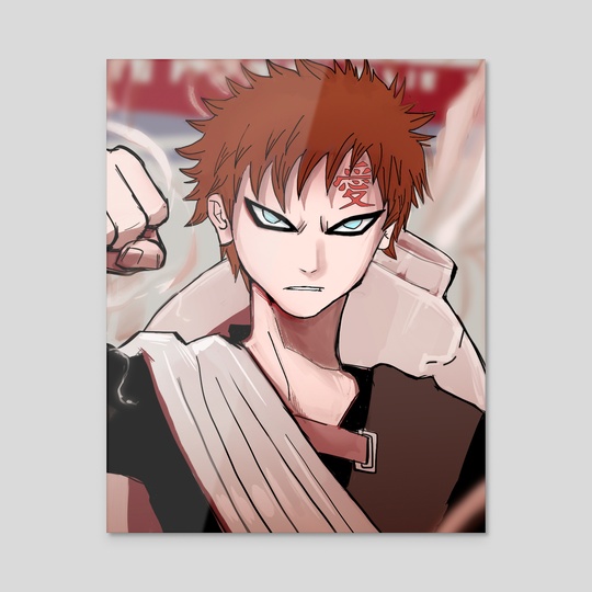 emotional Gaara from the Naruto 