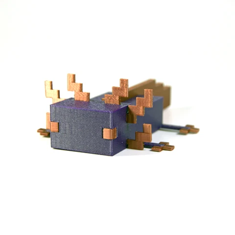 Minecraft Flippin Figures 2-Pack Alex & Axolotl 