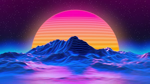 Vaporwave Sunset