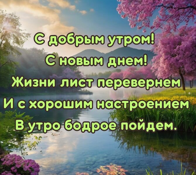 Доброе зимнее утро! Улыбнитесь новому дню!Хорошего дня и 