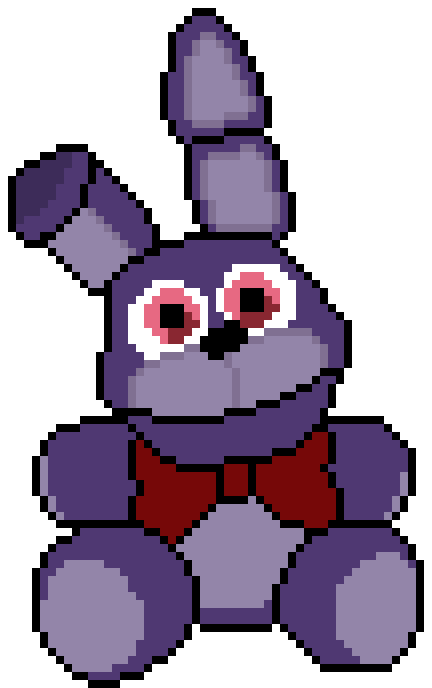 Bonnie Bunny pixel art 