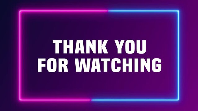 Thank You for Watching Background Vector Images 40