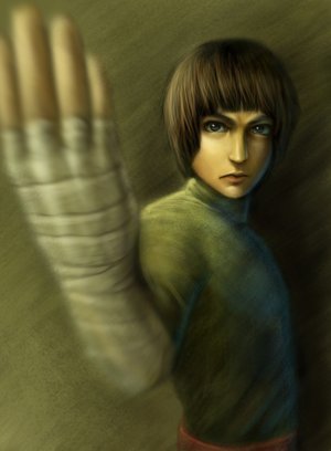 Обои Аниме, Наруто, Naruto, Anime, Green, Rock Lee, Рок Ли 