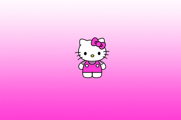 Download free Angry White And Black Hello Kitty Wallpaper 