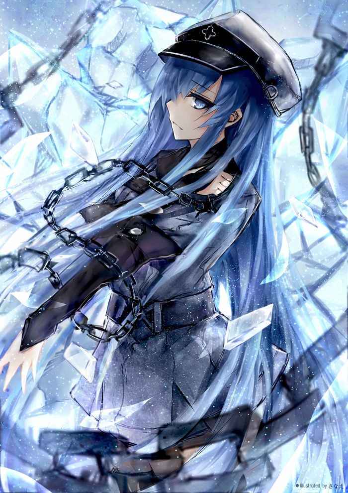 Akame Ga Kill Esdeath Anime Posters 09 