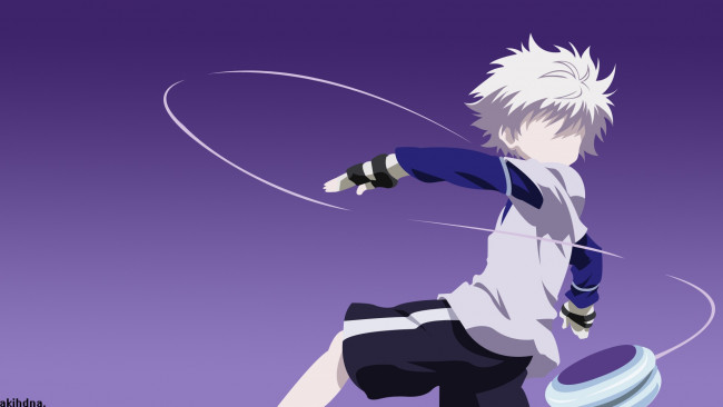 Скачать Killua Anime Wallpaper HD 4k на 