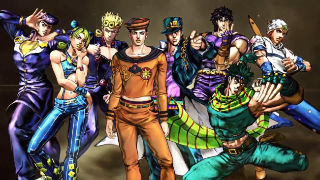 Обои jojo, adventure, bizarre, jotaro 