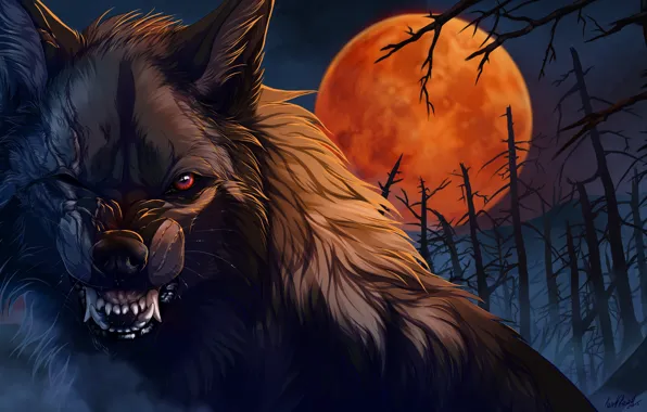 Full Moon Werewolf – Wyland Worldwide