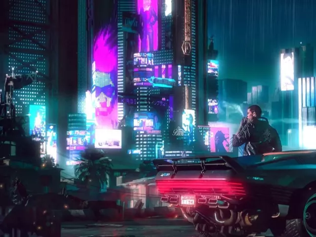 Живые обои с OnePlus 8T Cyberpunk 2077 