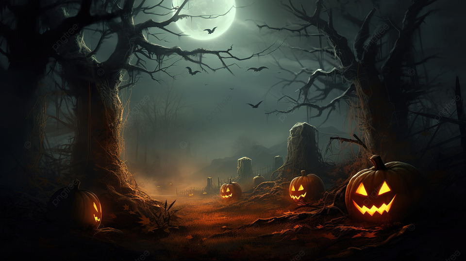 3,750 Halloween Background High Res 