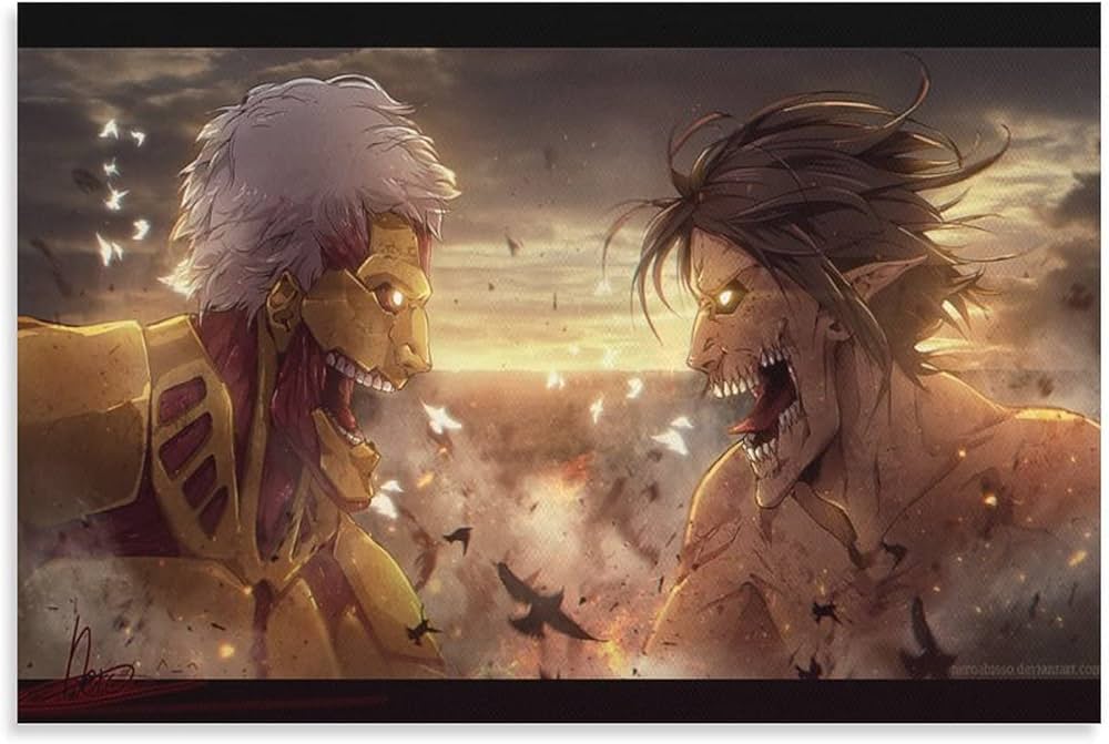 Attack On Titan Key Art 30 x 40cm 