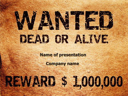 Western Wanted Poster