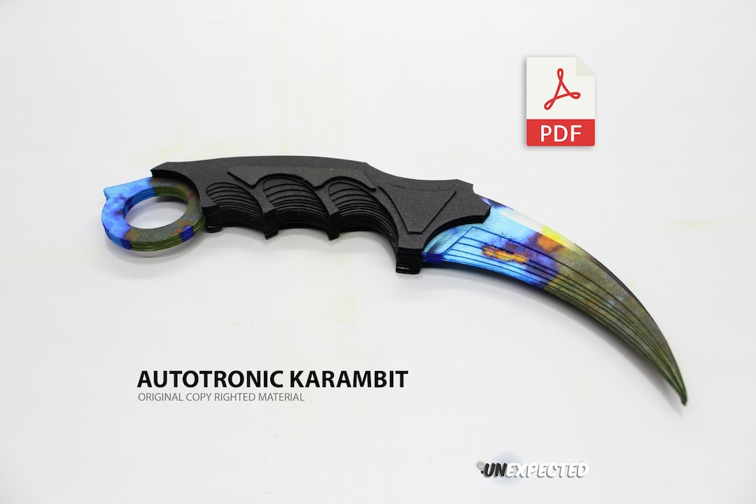 Fully vectorized Karambit Knives 6 