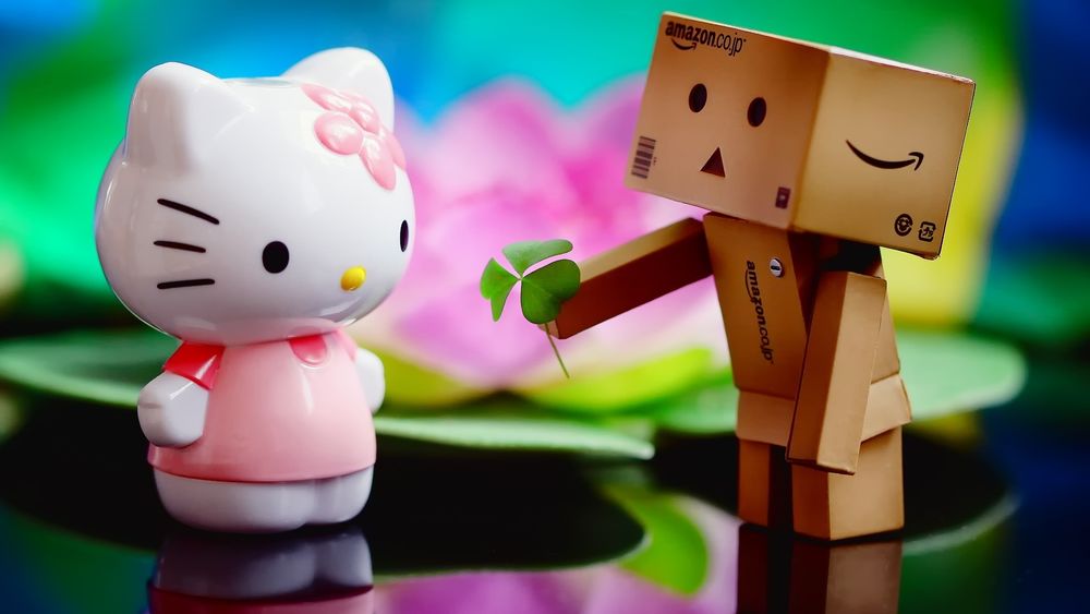 Иллюстрация Hello Kitty, Hello Kitty, привет котенок 