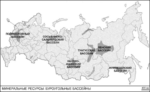 Месторождения полезных ископаемых и минералы России 