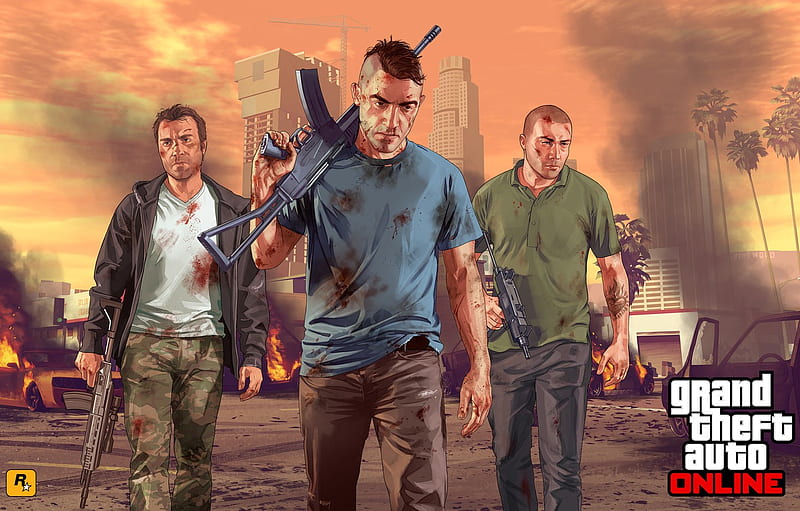 New Grand Theft Auto 5 Artwork Revealed 